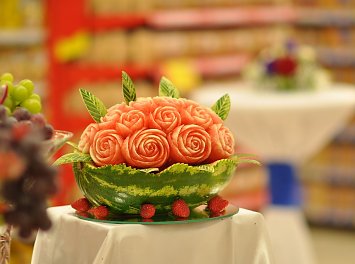 Sculpturi fructe Nunta Satu Mare