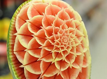 Sculpturi fructe Nunta Satu Mare